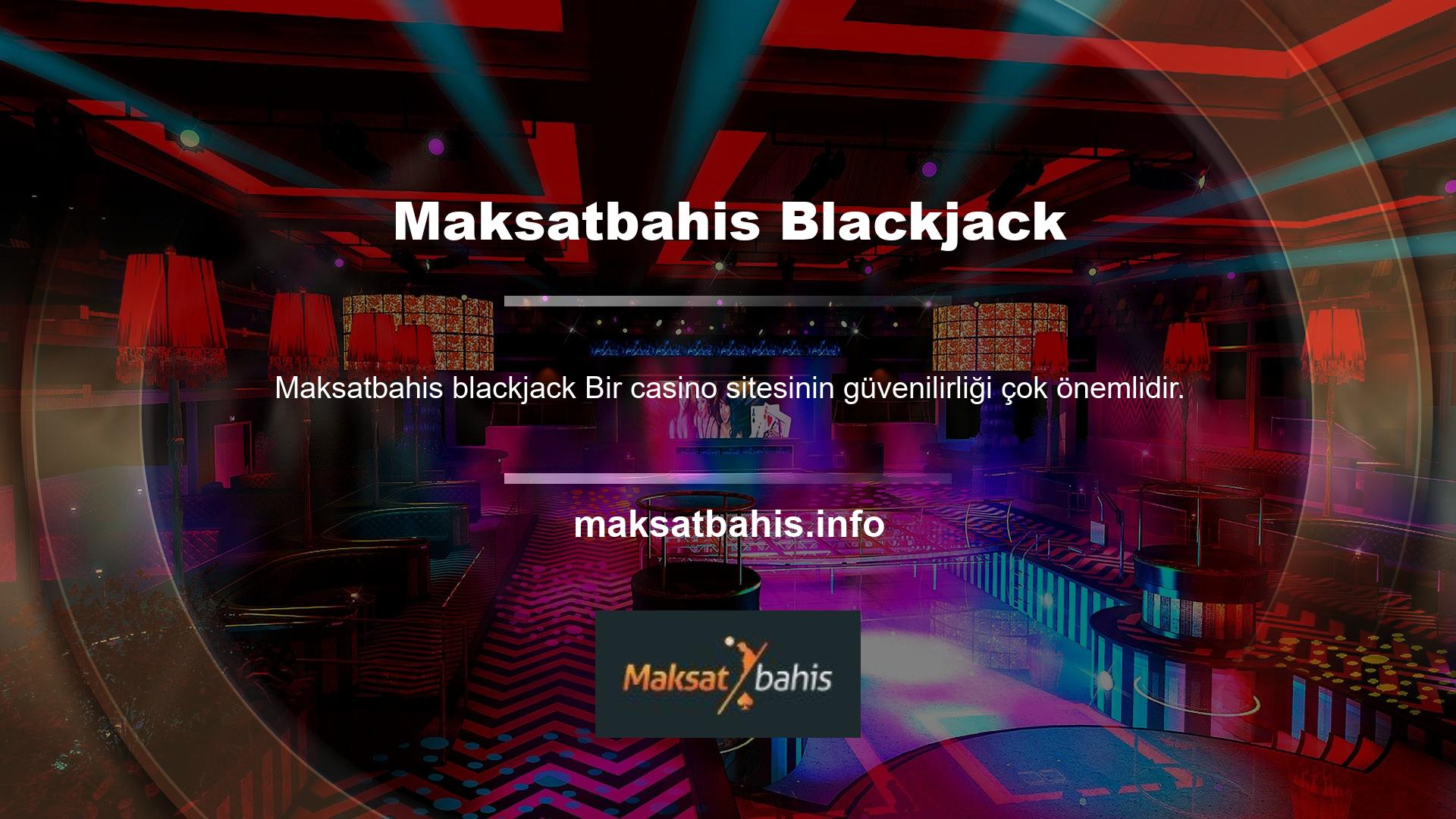 Maksatbahis web sitesi, güvenilirliği ile tanınan bir casino şirketidir